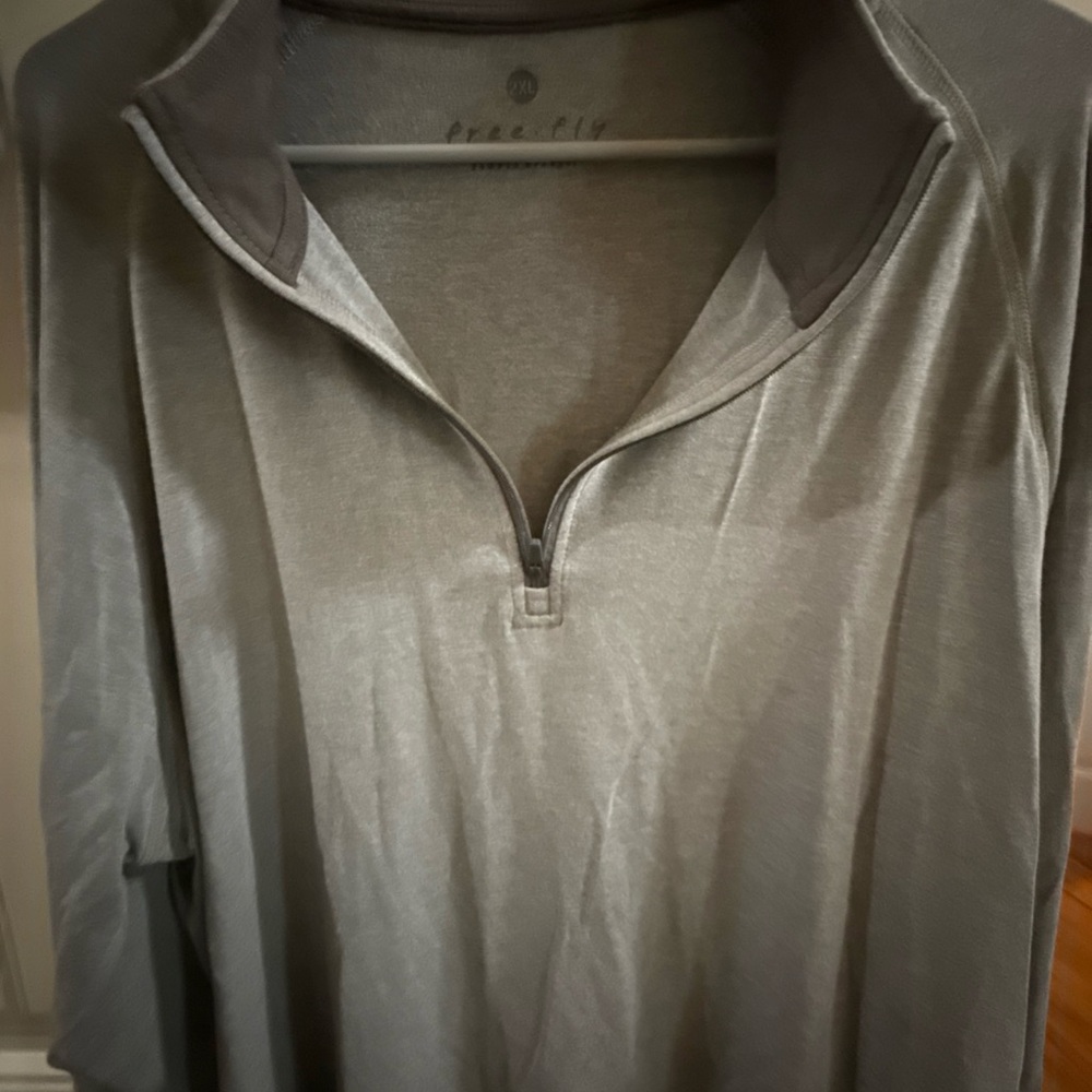 Free Fly Apparel Gray Lightweight Jacket